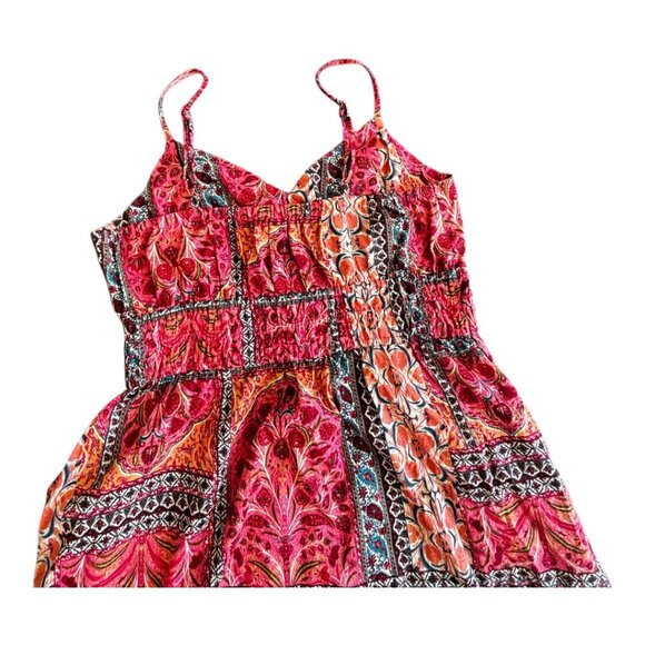 Old Navy A-Line V-Neck Poplin Sundress - Size Medium, like new condition - Picture 2 of 5